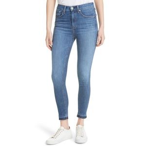 EUC rag & bone High Waist Ankle Skinny